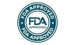 π FDA-registered facility seal shown on VapoCept packaging