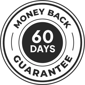 VapoCept 60-day money-back guarantee seal